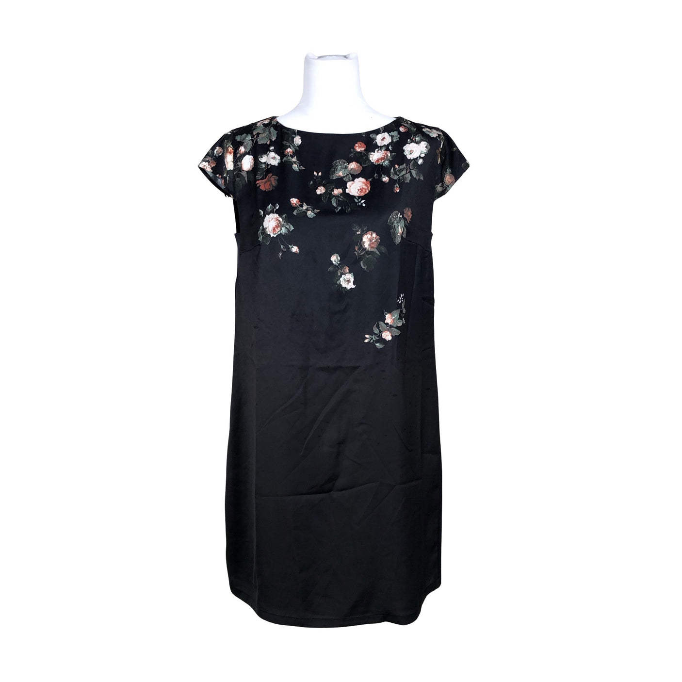 Unisex EDC by Esprit - Schiffon dress, size 38 - Black (1)