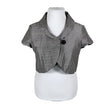 Unisex S.T.I - Evening bolero jacket, size 42 - Black ()