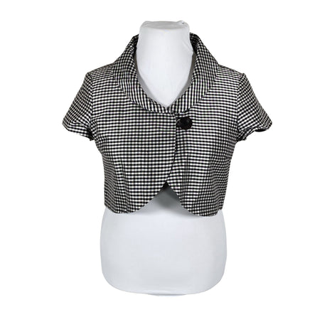 Unisex S.T.I - Evening bolero jacket, size 42 - Black ()