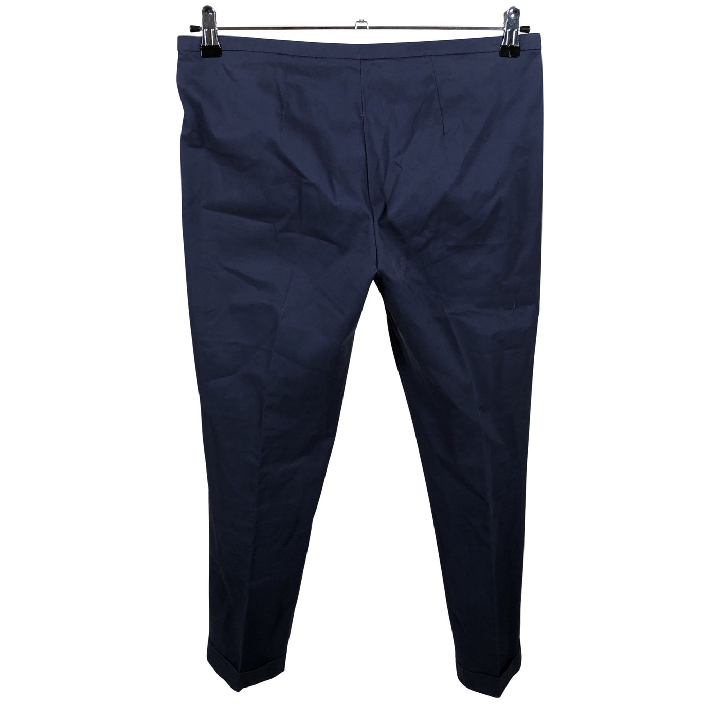 Unisex Benetton - Straight leg trousers, size 44 - Blue (2)