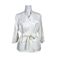 Unisex Trendy Line - Jacket, size 40 - White ()