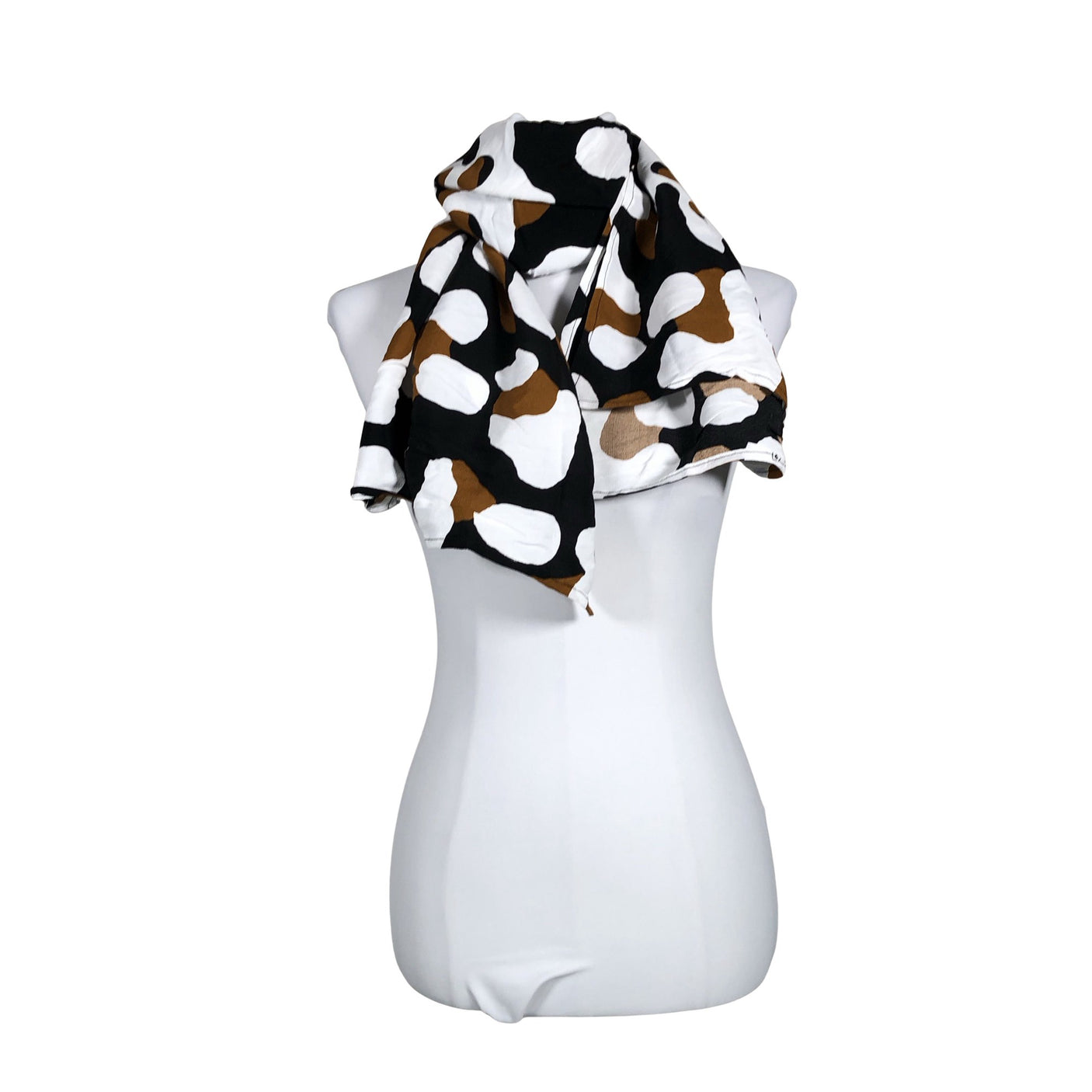 Unisex Handmade - Scarf, size Midi - White (1)