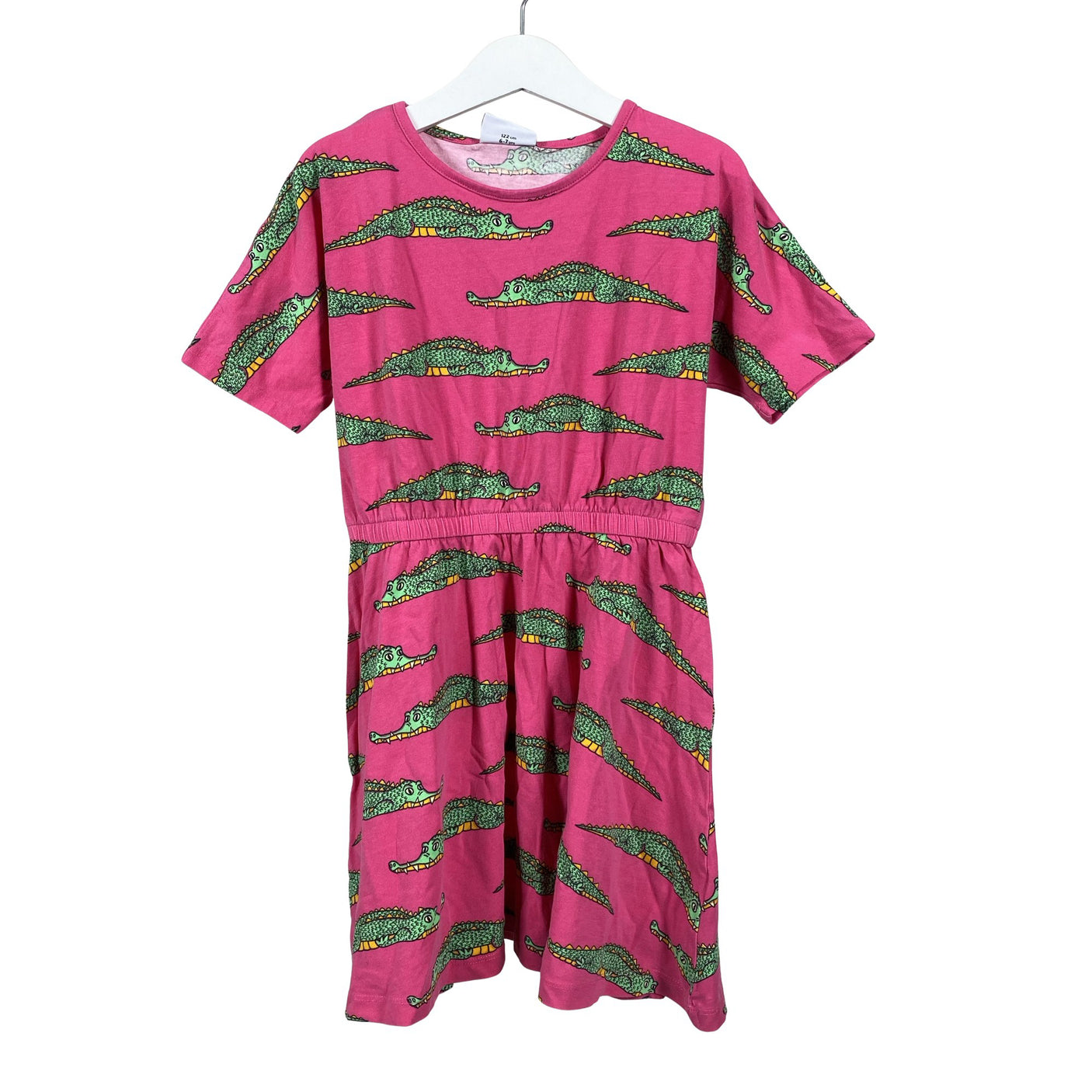 Unisex Rasberry Republic - Tricot dress, size 116 - 122 - Pink (1)