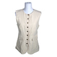 Unisex Selected - Vest, size 40 - Natural white ()