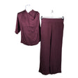 Unisex Selected - Slacks, size 36 - Wine red ()