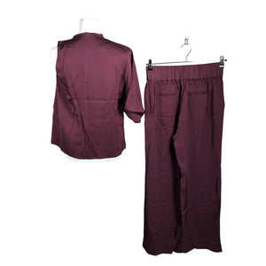 Unisex Selected - Slacks, size 36 - Wine red (2)