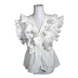 Unisex Y.A.S - Short-sleeved blouse, size 36 - White ()