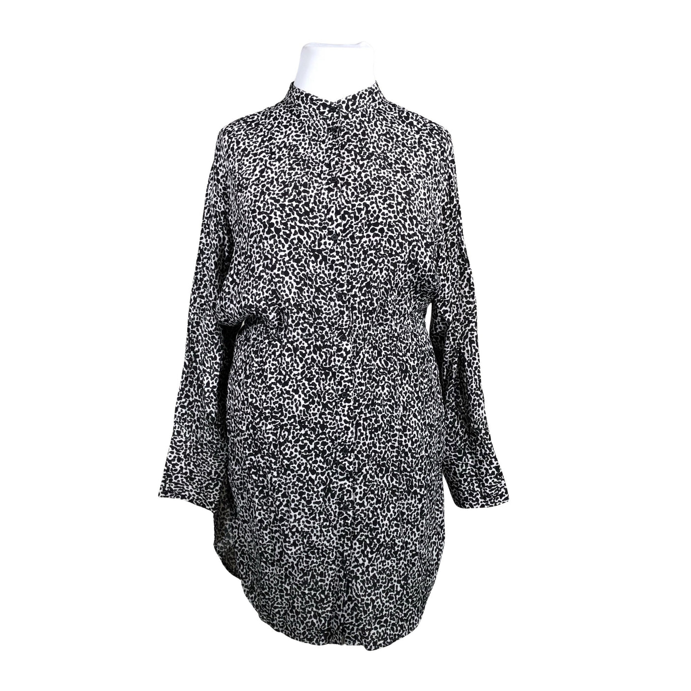 Unisex Lindex - Schiffon dress, size 40 - Black (1)
