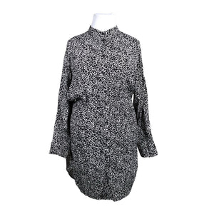 Unisex Lindex - Schiffon dress, size 40 - Black (1)