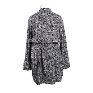 Unisex Lindex - Schiffon dress, size 40 - Black (2)