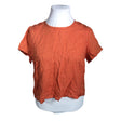 Unisex K.U.S - Short-sleeved blouse, size 42 - Orange ()