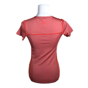 Unisex Kari Traa - Sports shirt, short sleeve, size 34 - Light pink (2)