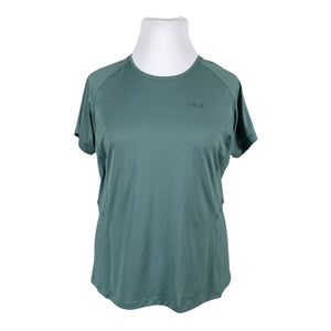Unisex Rab - Sports shirt, short sleeve, size 42 - Green (1)
