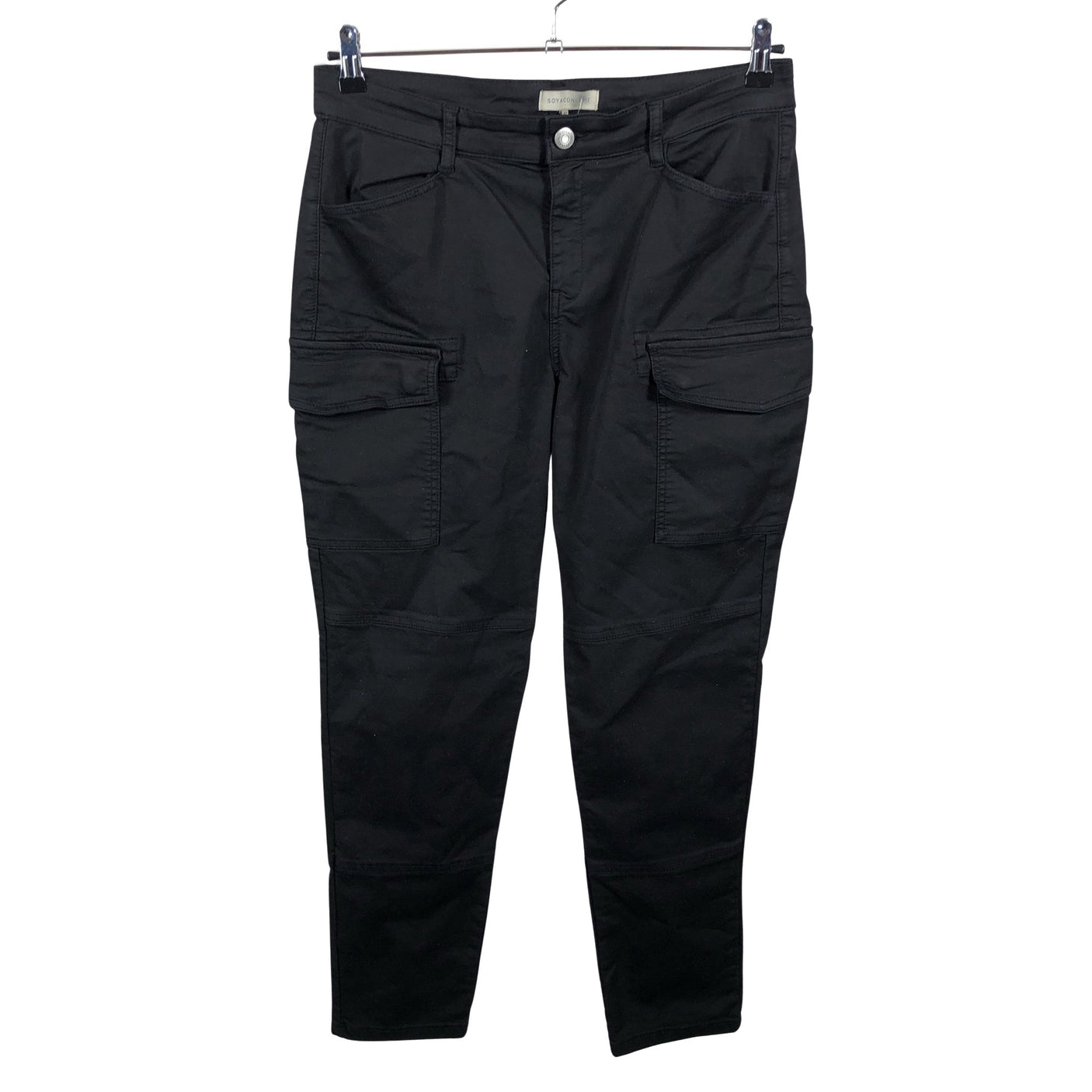 Unisex Soyaconcept - Cargo pants, size 42 - Black (1)