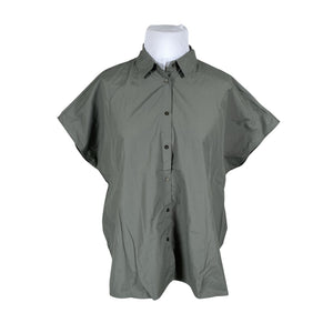 Unisex Soyaconcept - Short-sleeved blouse, size 42 - Green (1)