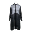Unisex Bitte Kai Rand - Schiffon dress, size 42 - Black ()