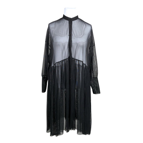 Unisex Bitte Kai Rand - Schiffon dress, size 42 - Black ()
