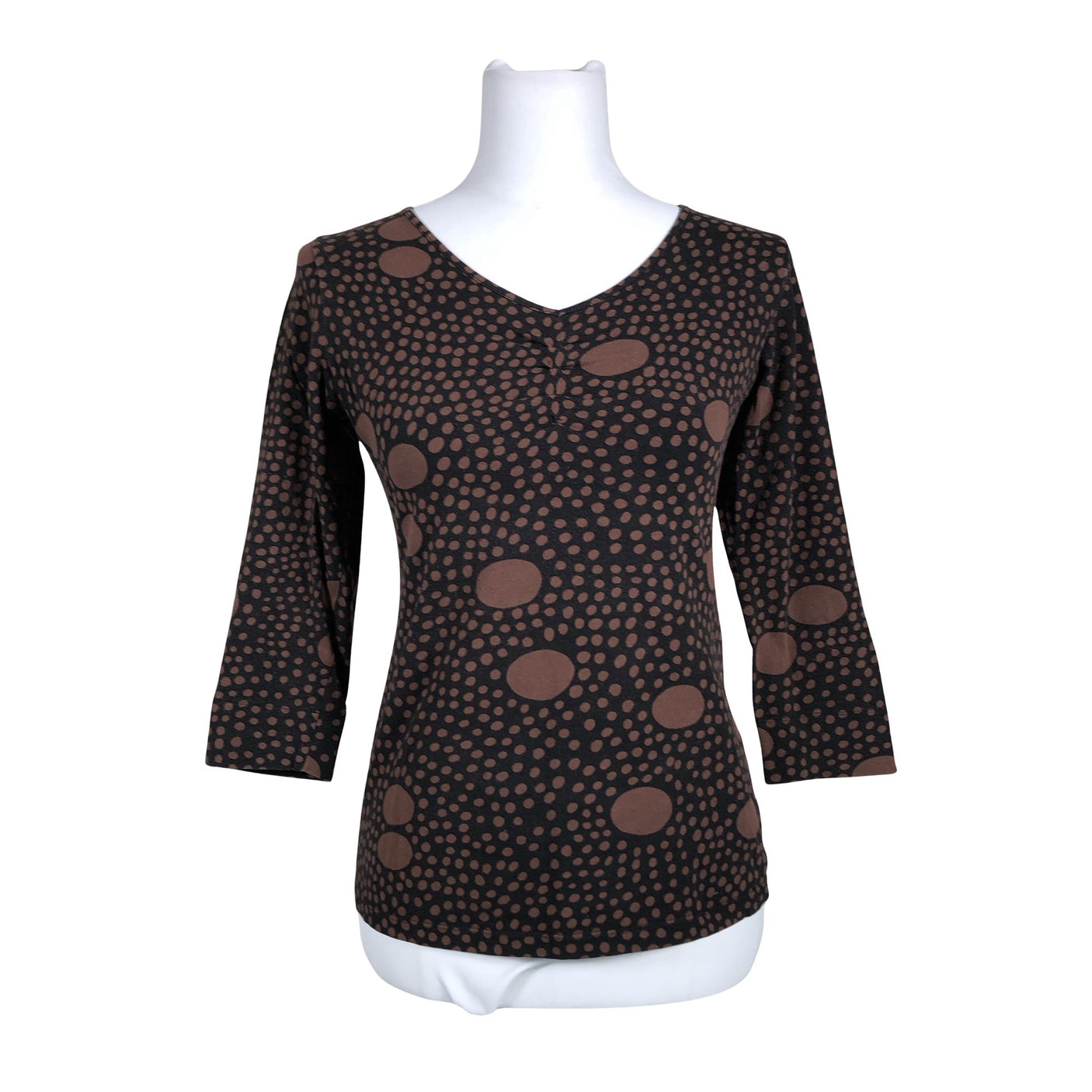 Unisex Marimekko - Tricot shirt, size 38 - Brown (1)