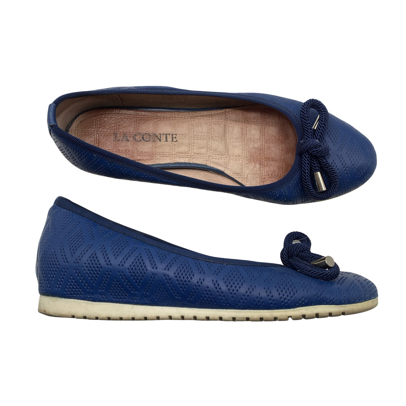Unisex La Conte Paris - Wedge heel shoes, size 36 - Blue (1)