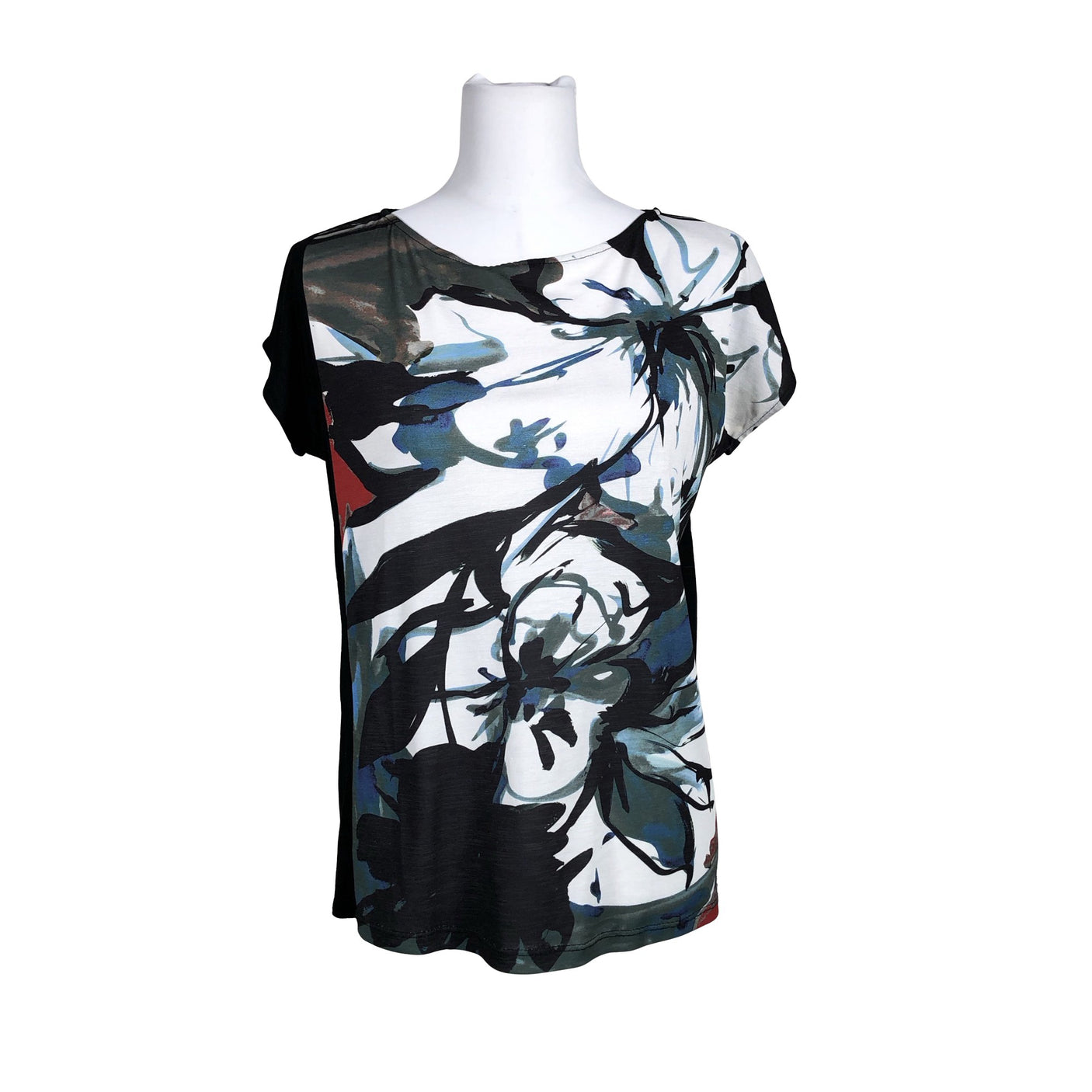 Unisex Esprit - Short-sleeved blouse, size 36 - Black (1)