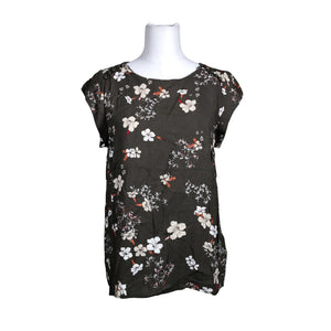 Unisex Saint Tropez - Short-sleeved blouse, size 36 - Gray (1)