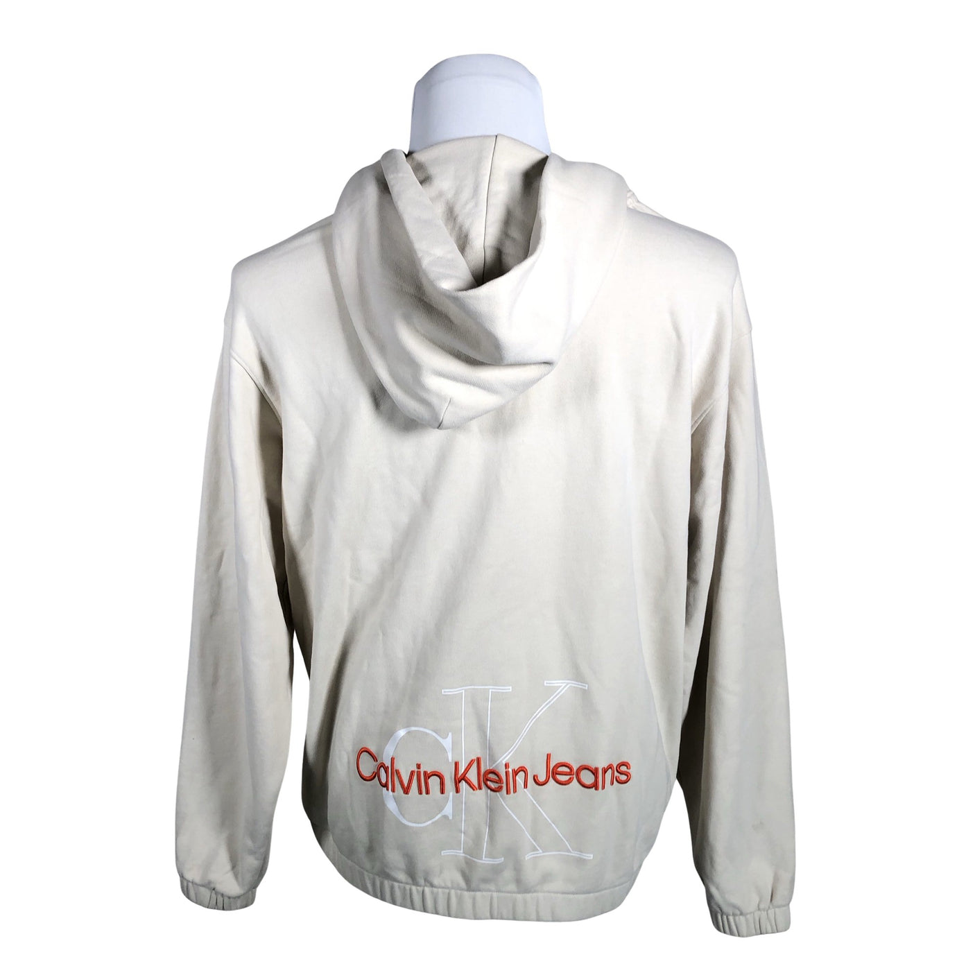 Unisex Calvin Klein Jeans - Hoodie, size L - Beige (2)