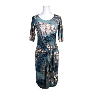 Unisex Sandwich - Tricot dress, size 36 - Blue (1)