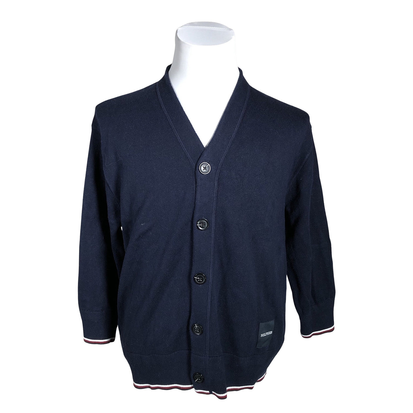 Unisex Tommy Hilfiger - Cardigan, size L - Blue (1)