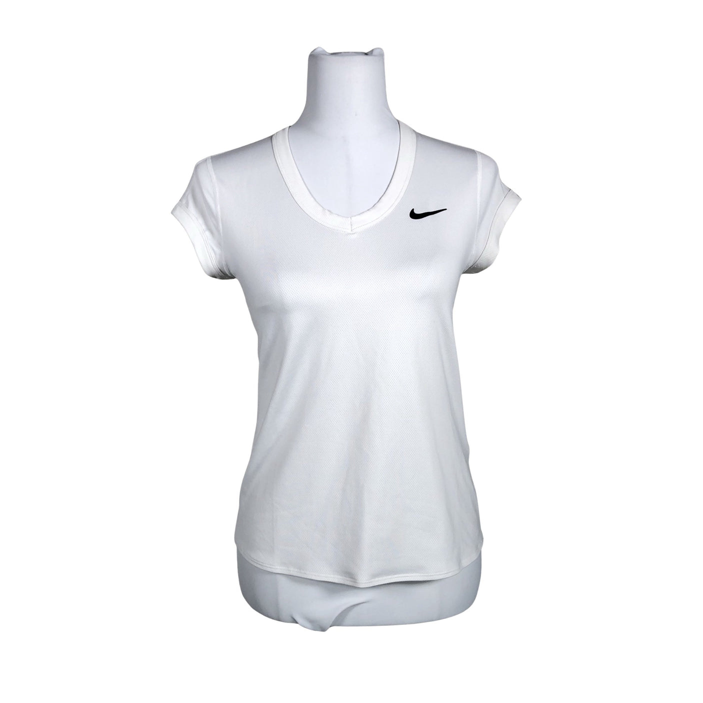 Unisex Nike - Sports shirt, short sleeve, size 36 - White (1)