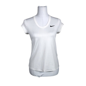 Unisex Nike - Sports shirt, short sleeve, size 36 - White (1)