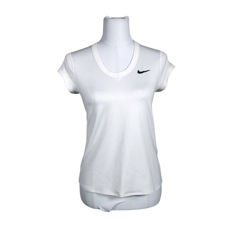 Unisex Nike - Sports shirt, short sleeve, size 36 - White ()