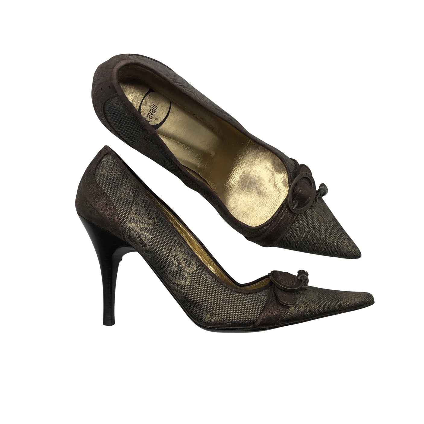 Unisex Just Cavalli - High heels, size 38 - Brown (1)