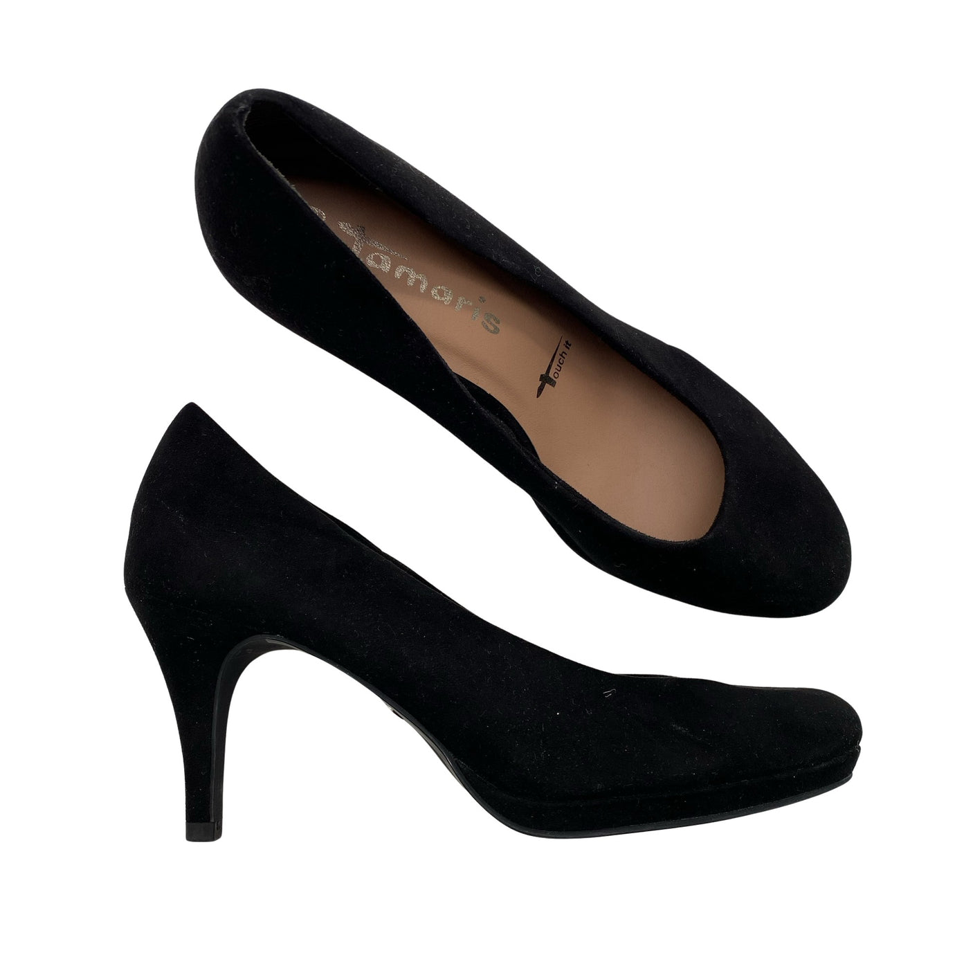 Unisex Tamaris - High heels, size 39 - Black (1)