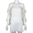 Unisex Patrizia Pepe - Blouse, size 38 - White ()