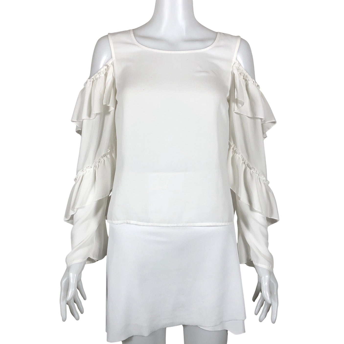 Unisex Patrizia Pepe - Blouse, size 38 - White (1)