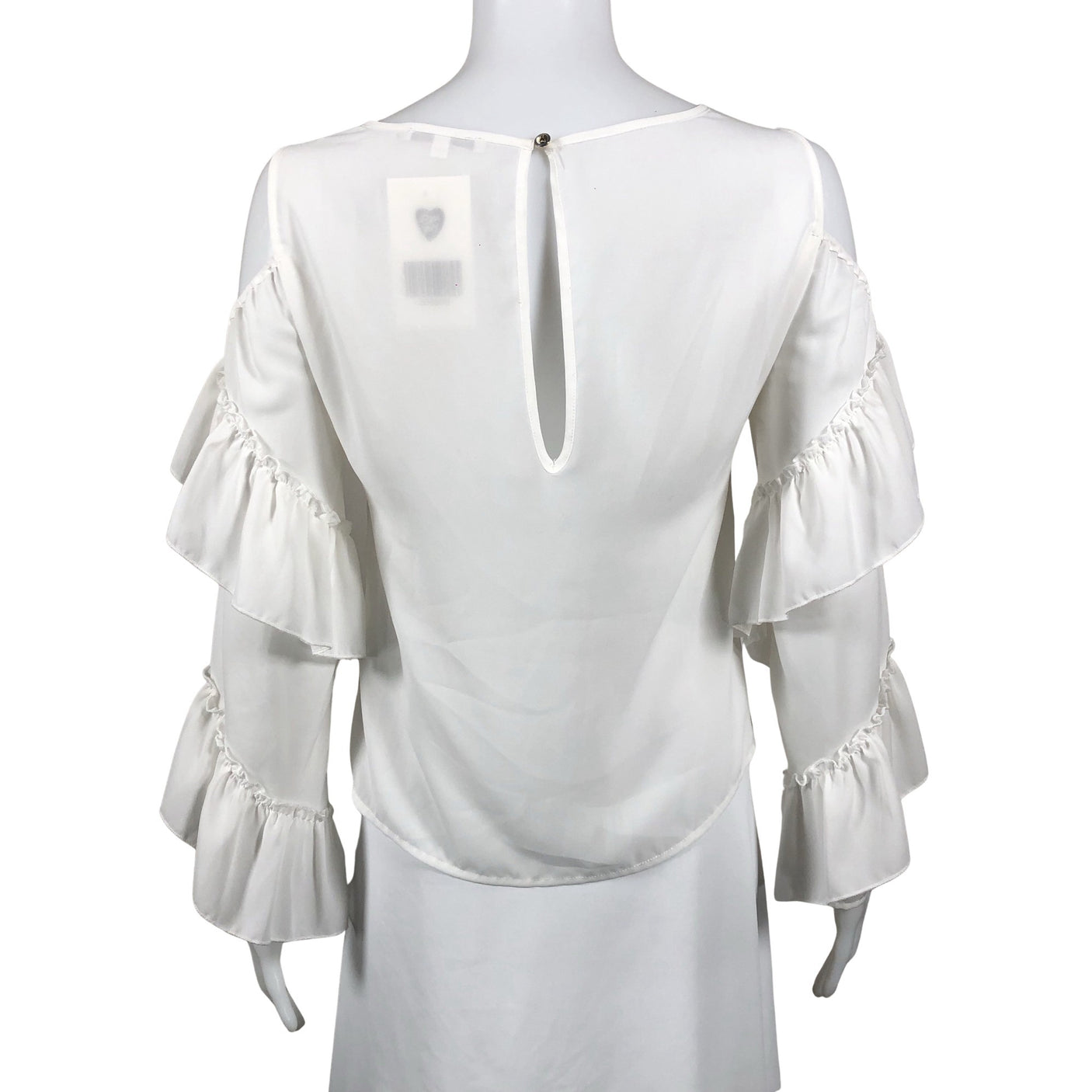 Unisex Patrizia Pepe - Blouse, size 38 - White (2)