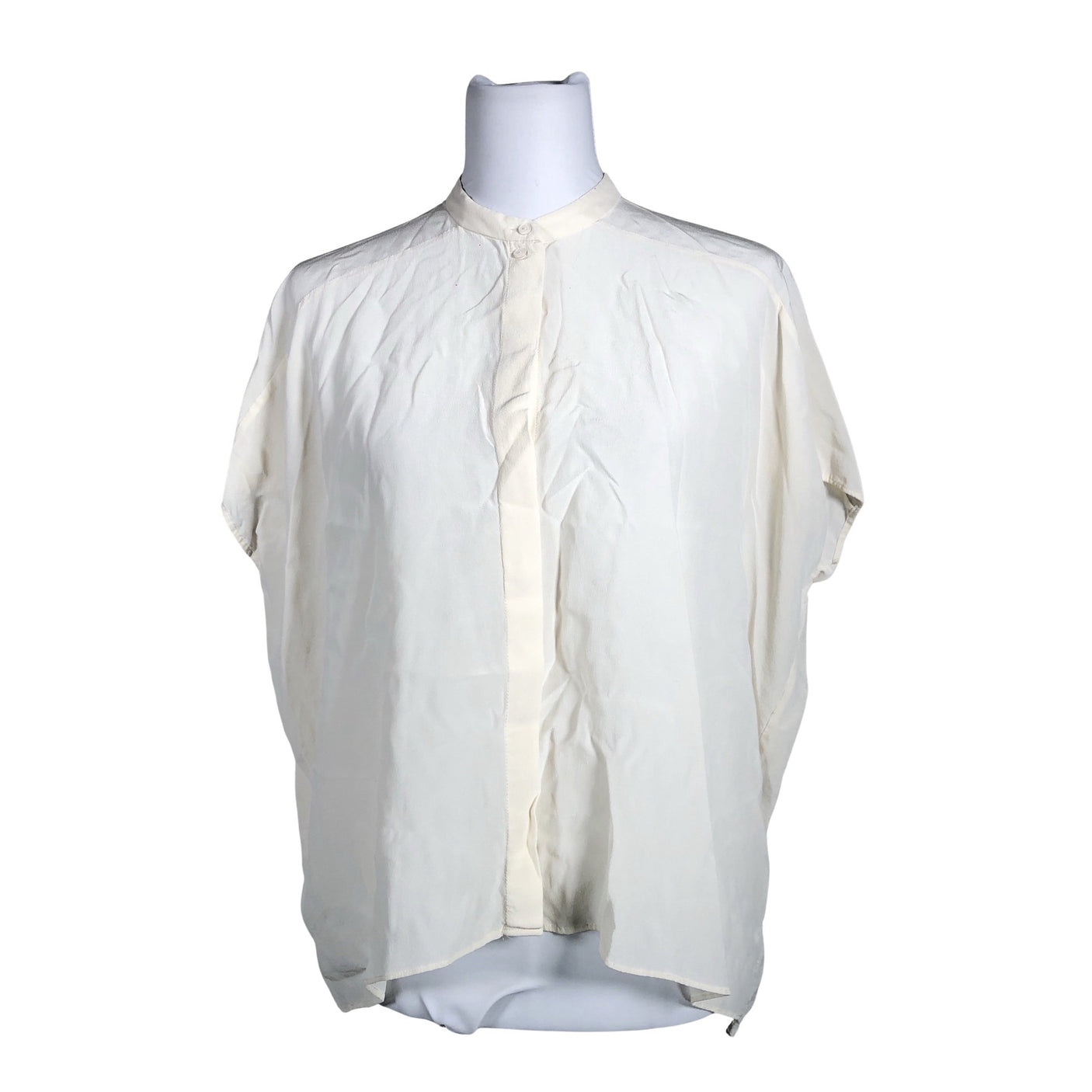 Unisex COS - Short-sleeved blouse, size 34 - Beige (1)