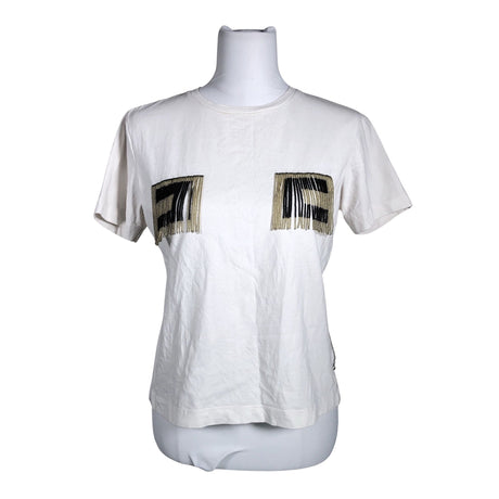 Unisex Elisabetta Franchi - T-shirt, size 44 - White ()