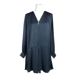 Unisex Samsoe&Samsoe - Schiffon dress, size 36 - Blue (1)
