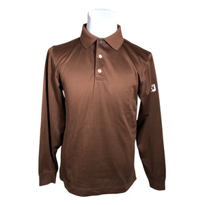 Unisex Fj Sport - Sports shirt, long sleeve, size S - Brown (1)