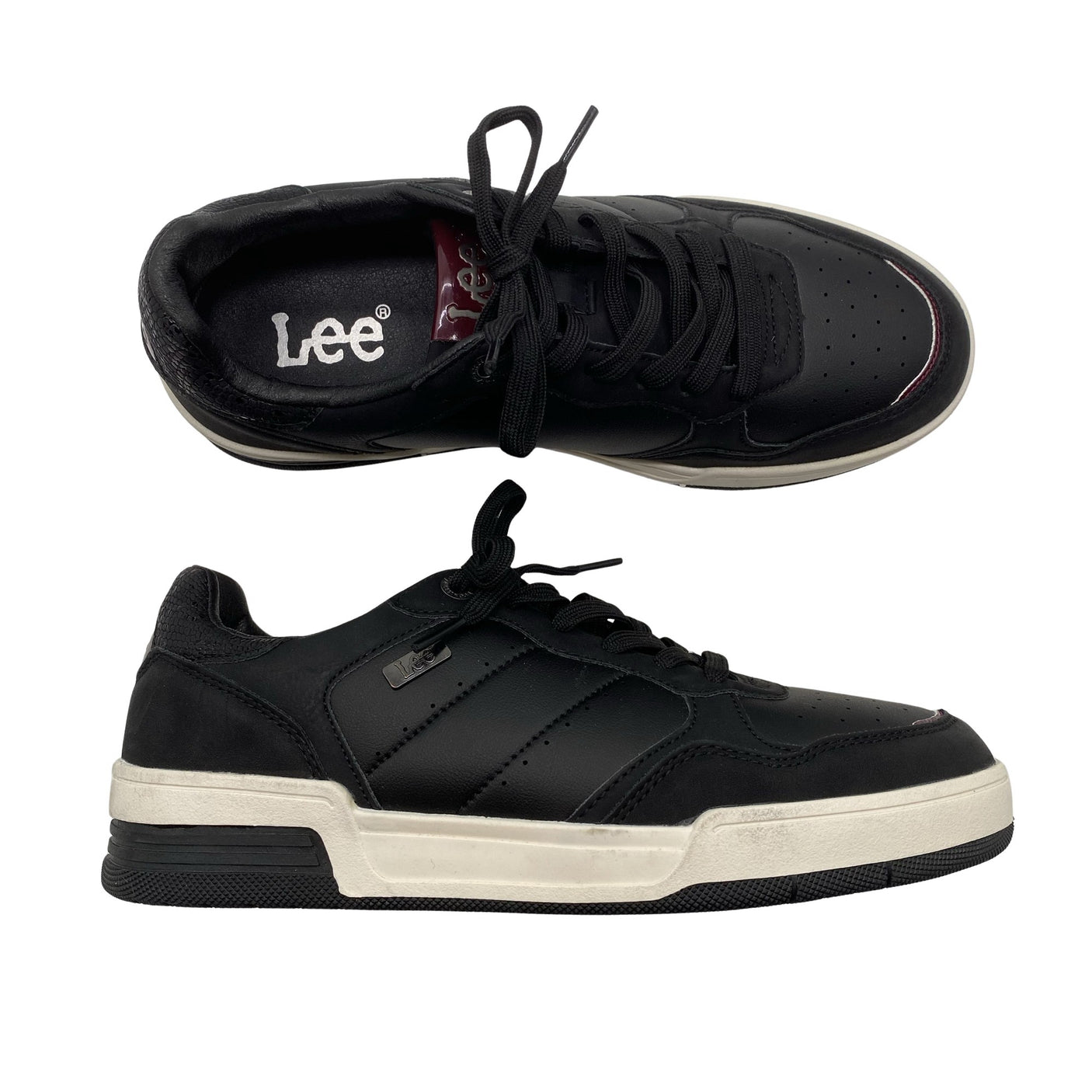 Unisex Lee - Casual sneakers, size 42 - Black (1)