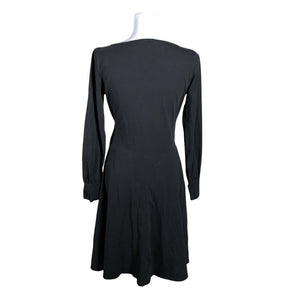 Unisex NOSH - Tricot dress, size 38 - Black (2)