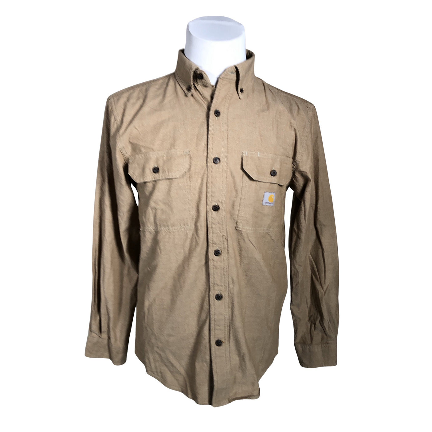 Unisex Carhartt - Collared shirt, size S - Brown (1)