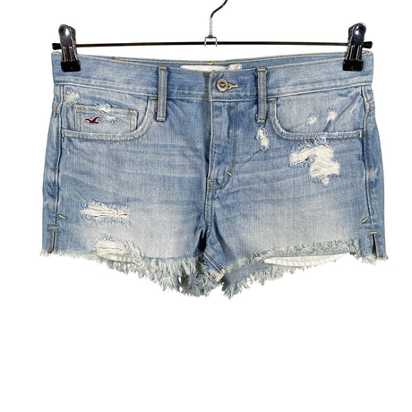 Unisex Hollister - Denim shorts, size W28 - Light blue ()