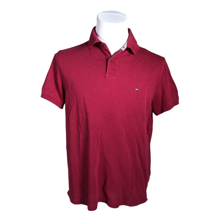 Unisex Tommy Hilfiger - Polo shirt, size L - Red ()