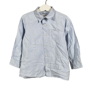 Unisex Schoffa - Collared shirt, size 92 - 98 - Blue (1)