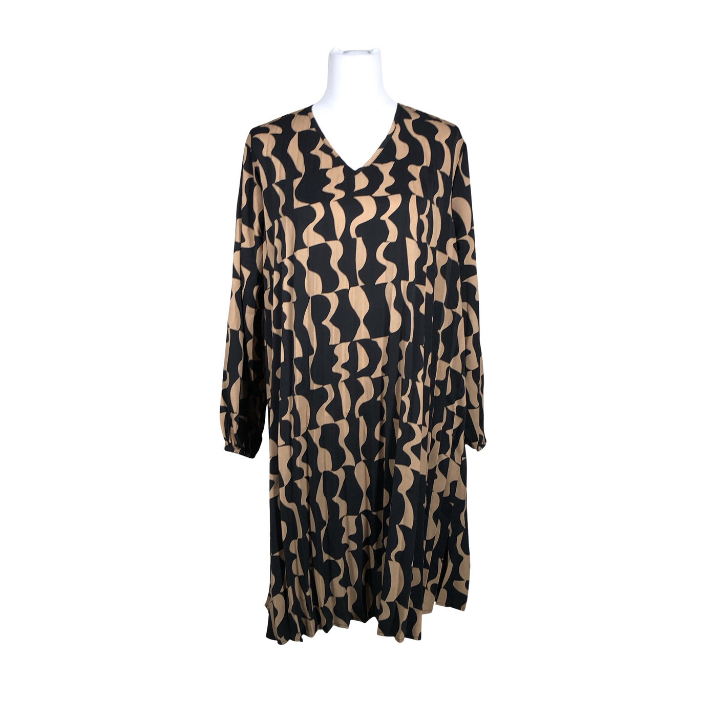 Unisex I Say - Schiffon dress, size 38 - Brown (1)