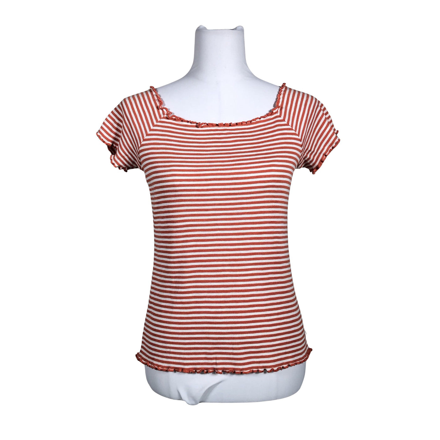 Unisex Tom Tailor - T-shirt, size 34 - Orange (1)