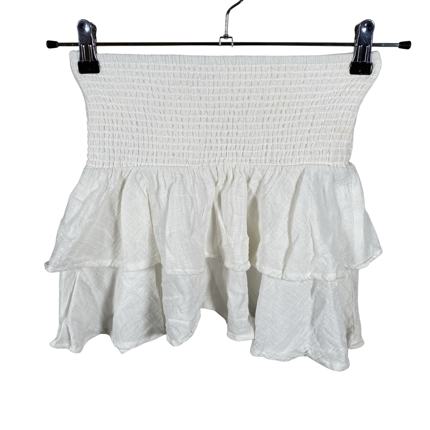 Unisex Brownie - Fabric skirt, size 34 - White (1)