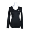 Unisex Nike - Sports shirt, long sleeve, size 36 - Black ()